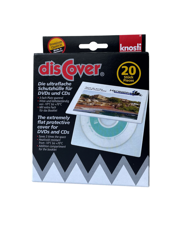 CD-Hülle, disCover®, 20er Pack